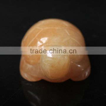 Cute Red Aventurine Tortoise for Baby Party