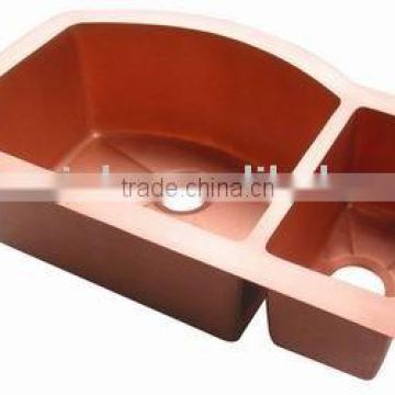 undermount copper sinks