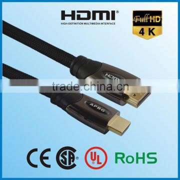 high quility nylon braided hdmi cable