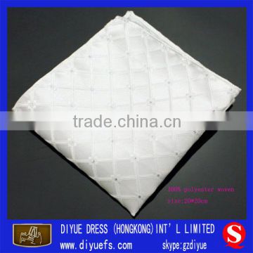 Wholesale white handkerchiefs / polyester/ Africa marketing