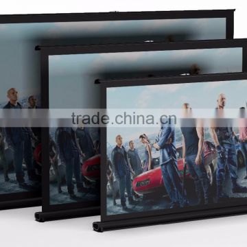 2016 Fast fold projector screen table top screen for business presentation