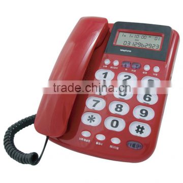 Oil Painting Cheap CLI Telephone Set for Asian Market