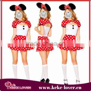 Lastest stylish sexy costumes design for party fairy tales girl costume cute sexy girl animal costume wholesale