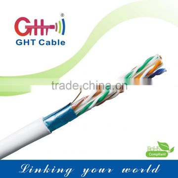 High Performance FTP Cat6 Transimission Ethernet Cable 0.56mm FTP Copper Cat6 Cable