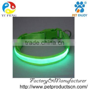 Long High quality Led nylon dog leash for hand free