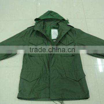 OEM 65% polyester 35% cotton ultra force Classic US army olive green military M65 Jacket Olive