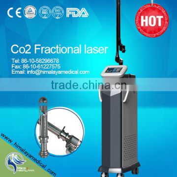 Fractional RF tube co2 surgical scar removal machine