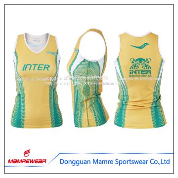 2017 Latest design color customized sublimation running shirt,running jersey sportswears