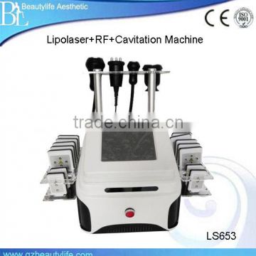Skin Care Cavitation + RF + Laser Multi-functional Beauty Equipment Lipolaser Slimming Weight Loss Salon