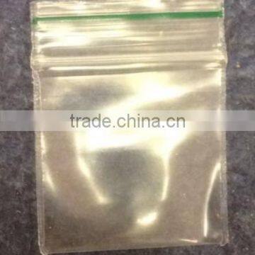 25x25mm clear custom mini plastic ziplock bag