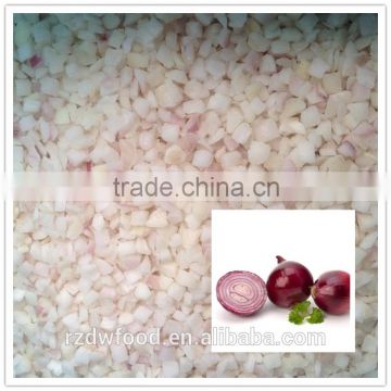 IQF Frozen Diced red Onions-5*5mm