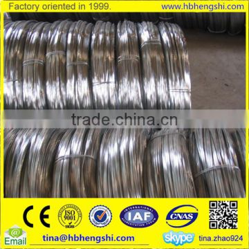Free sample electro galvanized binding wire / galvanized low carbon steel wire