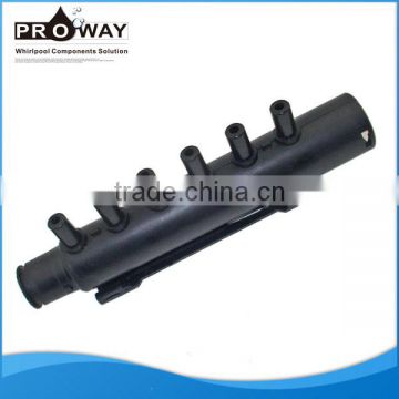 Proway 6 Outlets Air Connections Bathtub Air Manifold Supplier Plastic Material Manifold