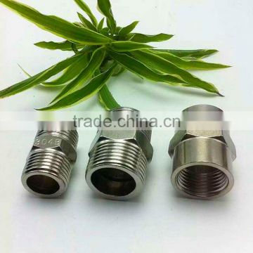 SS304 stainless steel nipple , steel male thread connector