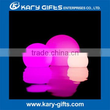 Water Floating lighted ball Colorful Flashing led ball dmx