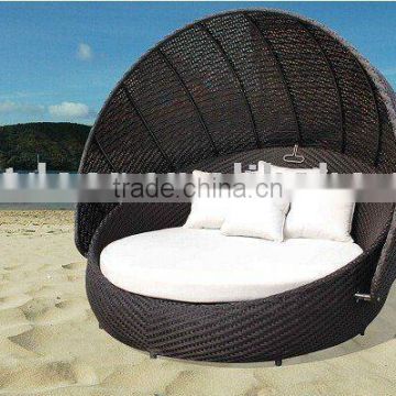 stylish outdoor lounge/garden lounge/rattan sun lounge