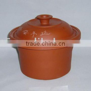 Stoneware red clay pot for Slow cooker(cooker,inner pot)