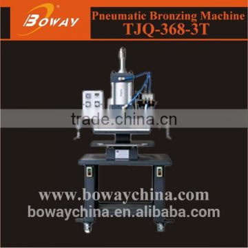 China manufacture Boway service Pneumatic Bronzing Machine