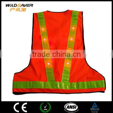 cleaner cleaning service uniform utility vest/jacket led
