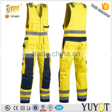 Sleeveless Flame Retardant Coverall With Reflective Tape