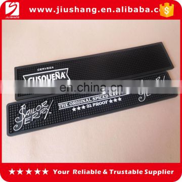 hot sale custom anti skid pvc bar drip mat for promotion