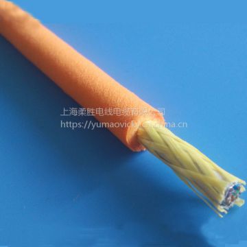 Anti-interference Green Separate 2 Layer Shielding Rov Umbilical Cable