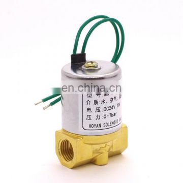 2/2 way G1/8" fuel oil solenoid valve orifice 1.5mm NC female 0-7 bar direct acting valve