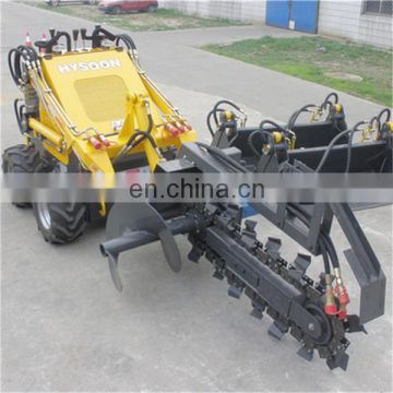 mini walk behind ditch trencher