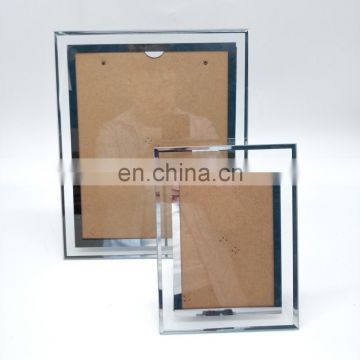 Simple Design Transparent Glass Photo Frame Wedding Gift Home Decor Factory Wholesale