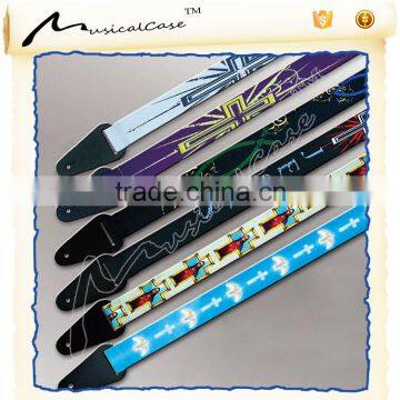 Manufacturer Custom Sublimation Guitar Straps Guitar Belts