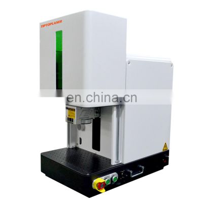 China popular small enclosed fiber laser marking machine Greatest  laser printer machine