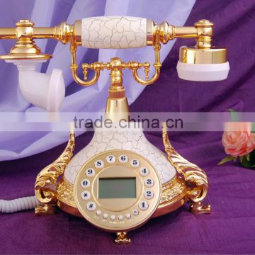 european fancy home decor china antique telephone