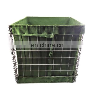 HESCO MIL series/ Factory price military sand wall hesco barriers for sale/ Hesco bastion