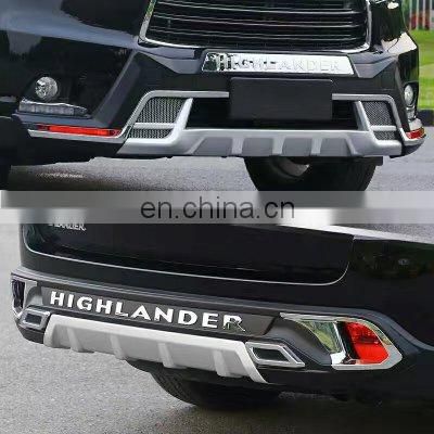 wholesale high quality front bumper guard & rear bumper guard for High lander auto