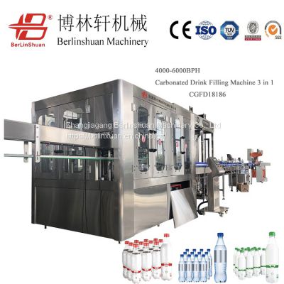 4000-5000BPH carbonated drink filling machine CGDF18186A