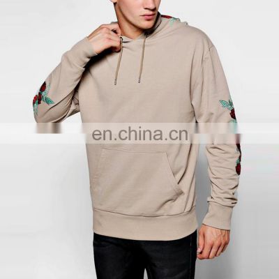Custom Fashion Embroidered Men's Hoodies Clothing Factories In China