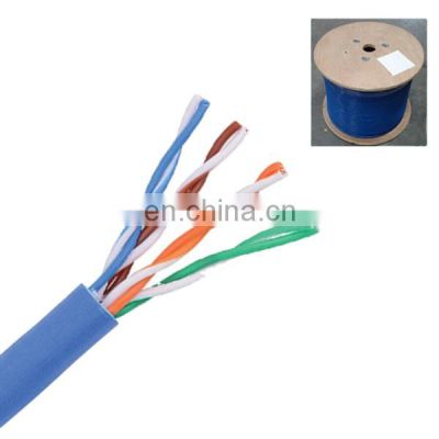 Outdoor UTP cat5e solid 24AWG 4Pairs network cable PE jacket