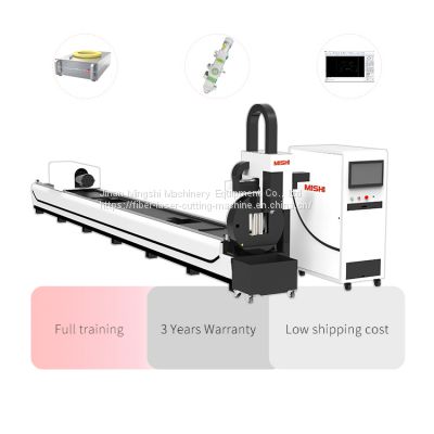 1500w laser cutting machine / fiber laser pipe cutting machine 220*6000mm