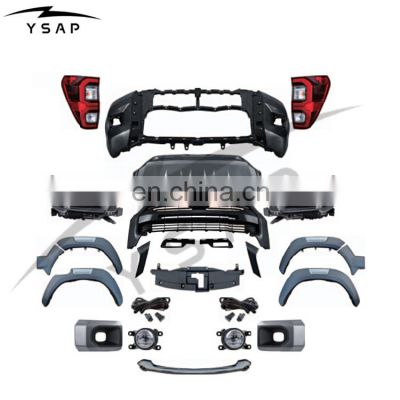 Factory price upgrade body kit for 2015-2020 Hilux facelift to 2021 Rocco kit