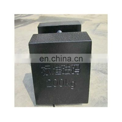 Custom weight grey cast iron excavator counterweight