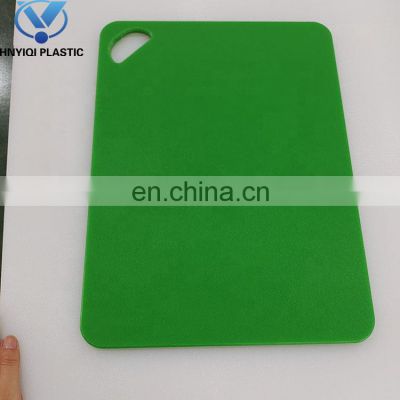 polyethylene pe color cutting board pe material plastic chopping board