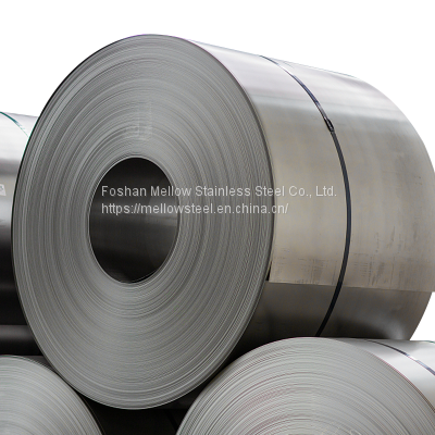 Mellow Best-Price 201/304/430 2B/BA/NO.4/HL Stainless Steel Coil From Foshan Mellow