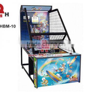 new cion operated basketball machine for children