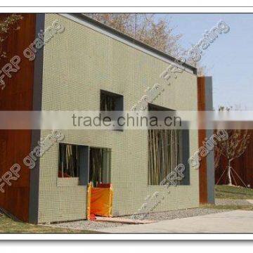 fiberglass grating curtain wall