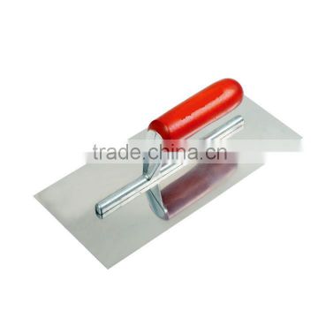 supply stainless steel plastering trowel with plastic handle