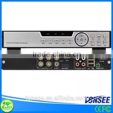 AHD HD 1080P HD HVR Three in one: Combines the function of DVR/HVR/NVR together