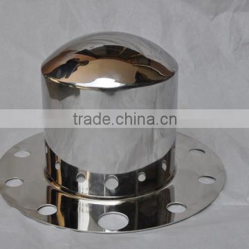 22.5 stainless steel hub cap/centre cap