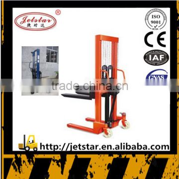 warehouse CE certification long time working manual hand stacker