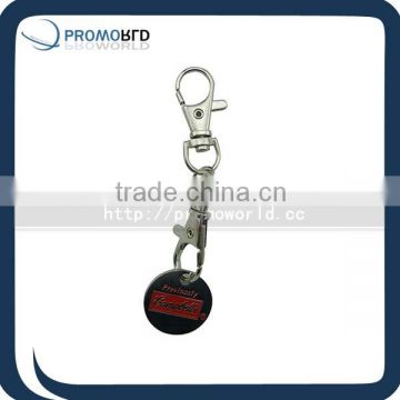 Supermarket Shopping Cart Coin Keychains