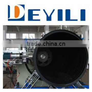 HDPE Winding Spiral Pipe Line